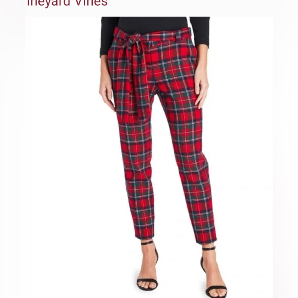 Vineyard Vines Merry Plaid Cocktail Pant